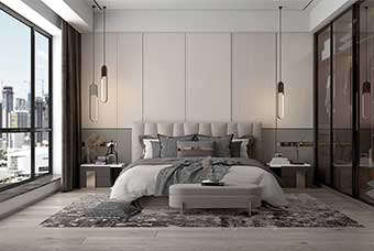 山东现代风格-卧室