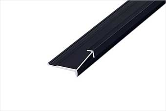 山东航空纤维墙咔铝合金阳角线（哑黑氧化）