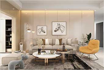 山东客厅空间案例