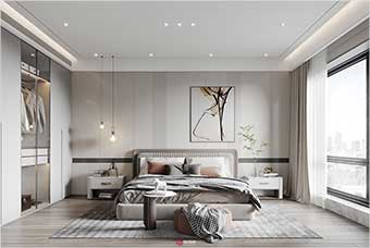 山东卧室空间案例