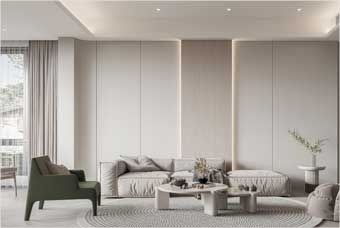 山东客厅空间案例