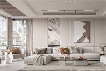 山东客厅空间案例